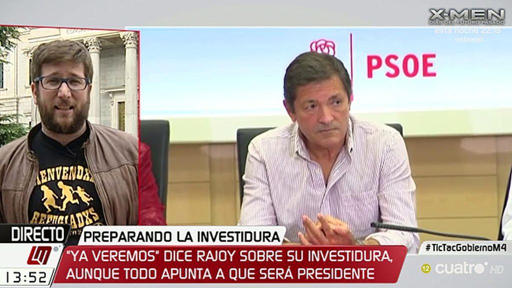 Miguel Urbán, Podemos: "El PSOE está provocando su suicidio político"