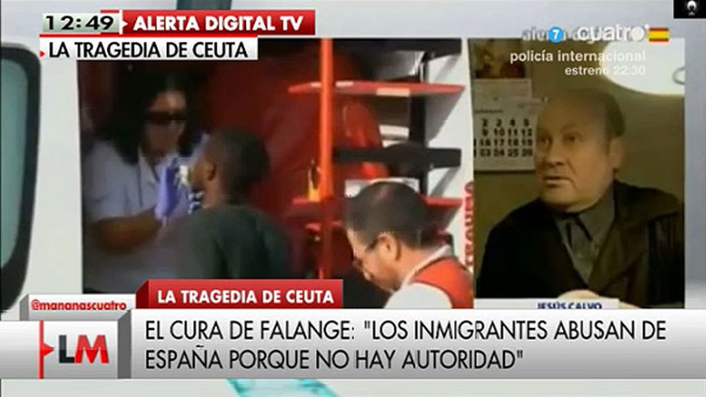Jesús Calvo, sacerdote: "Los inmigrantes abusan de España porque no hay autoridad"