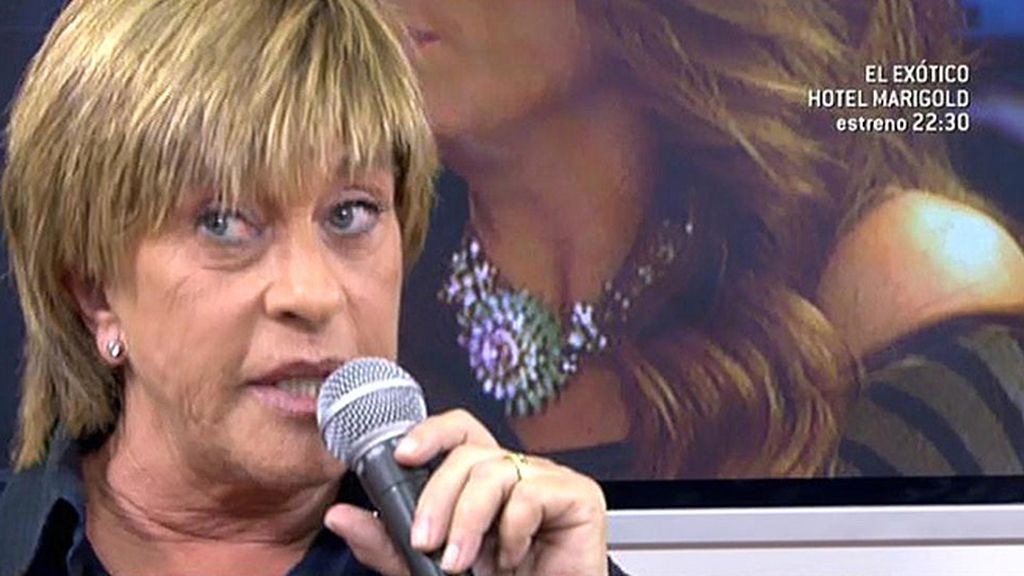 Chelo Gª Cortés: "En mi vida he pedido que un compañero no esté en un plató"