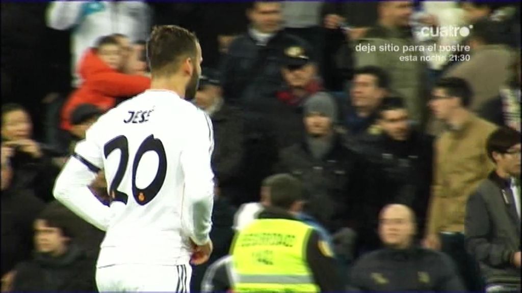 Jesé salió en la segunda mitad contra el Celta y revolucionó el partido