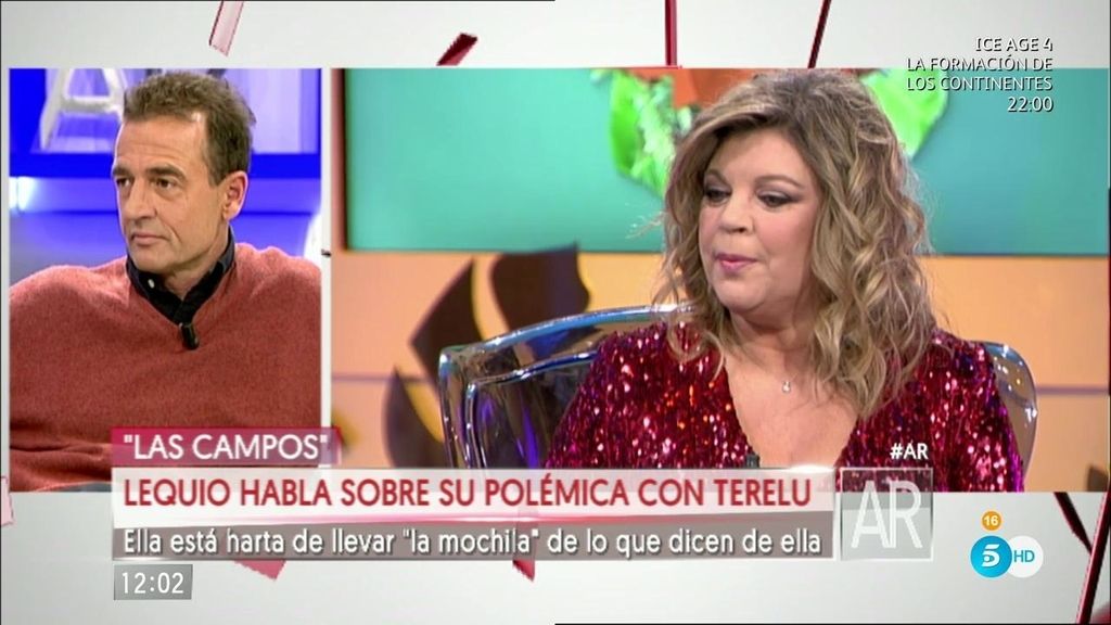 Lequio, de Terelu: "He trabajado con ella y la veo altiva y soberbia"