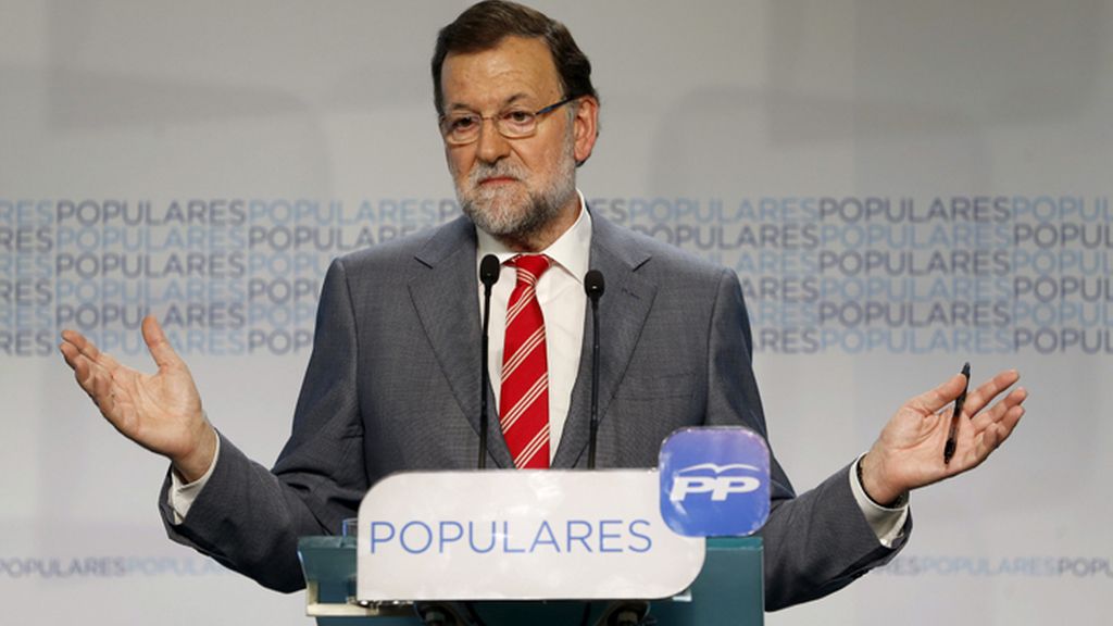 Mariano Rajoy, insatisfecho con los resultados del 24M