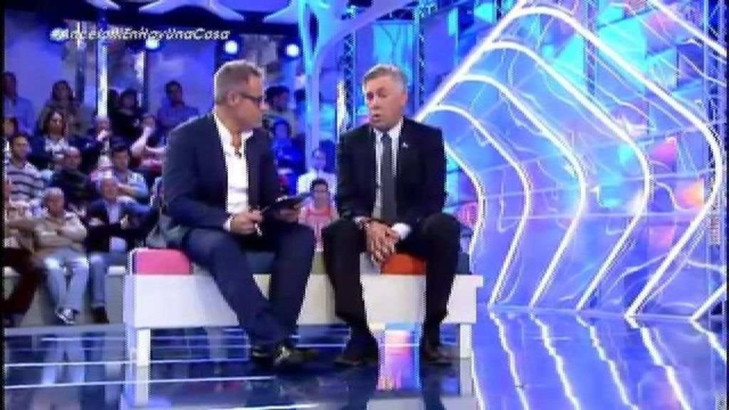 Carlo Ancelotti: "La relación con los jugadores es muy buena"