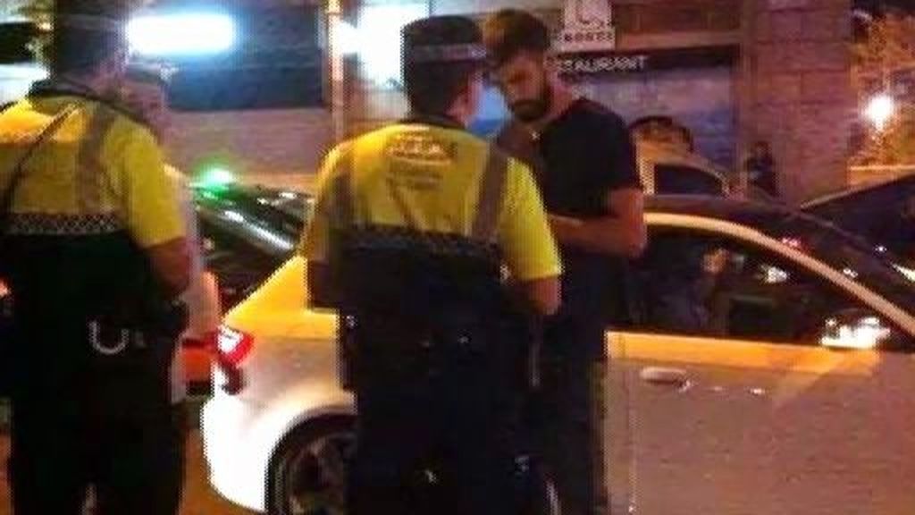 Piqué, multado por faltar al respeto a la Guardia Urbana