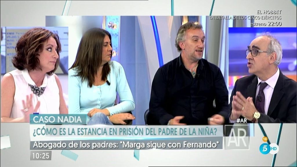 Abogada padres Nadia: "Marga sigue con Fernando"