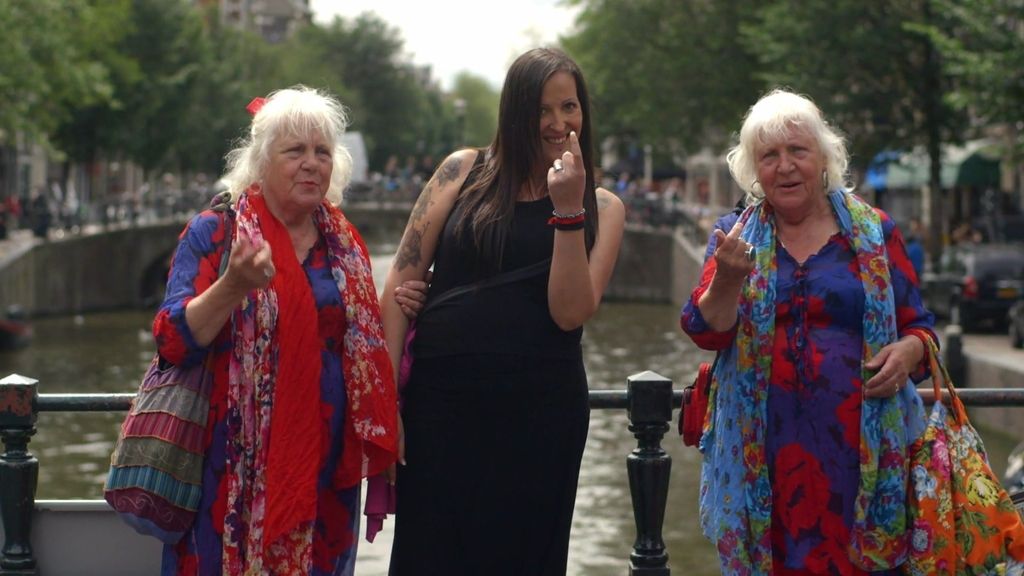 Las hermanas Fokken, unas celebridades en el Barrio Rojo de Ámsterdam