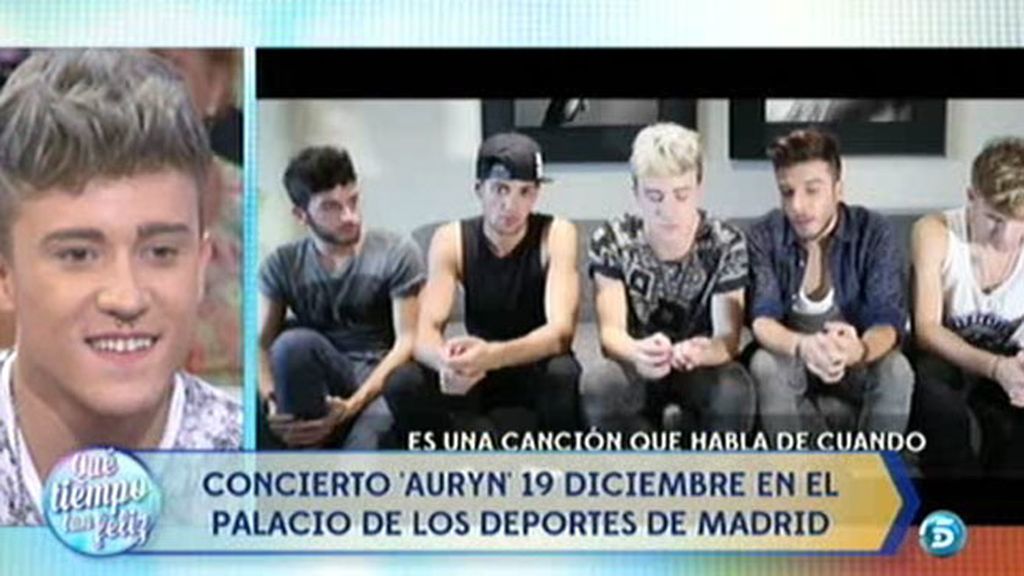 Las imágenes exclusivas de la grabación del nuevo videoclip de 'Auryn'