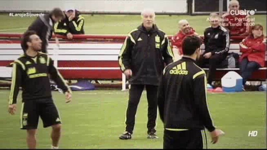 Del Bosque, el animador de la selección