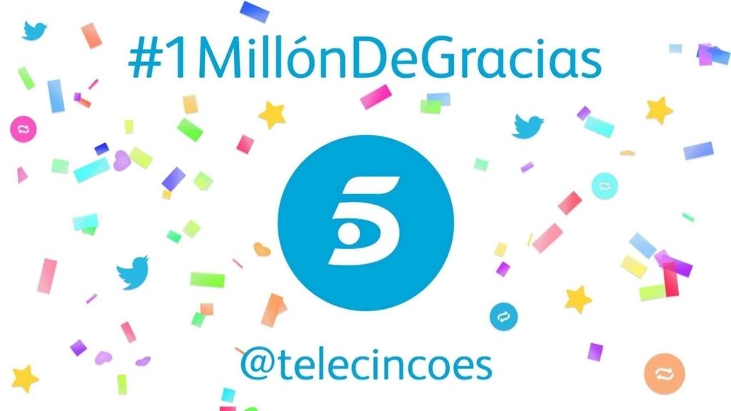 El millón de gracias de los rostros de Telecinco, en un vídeo