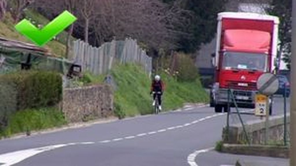 1’5 metros, la distancia de seguridad para adelantar a un ciclista