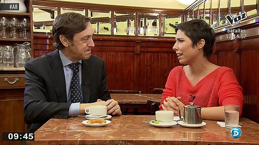 El tenso 'Desayuno con respuestas' de Rafael Hernando y Marta Nebot