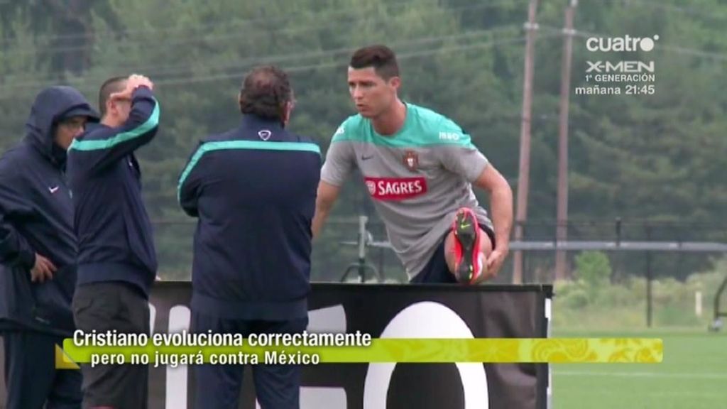 Cristiano Ronaldo no forzará y se reservará en el amistoso contra México