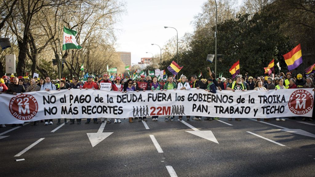 Nueva 'Marcha por la Dignidad' en Madrid