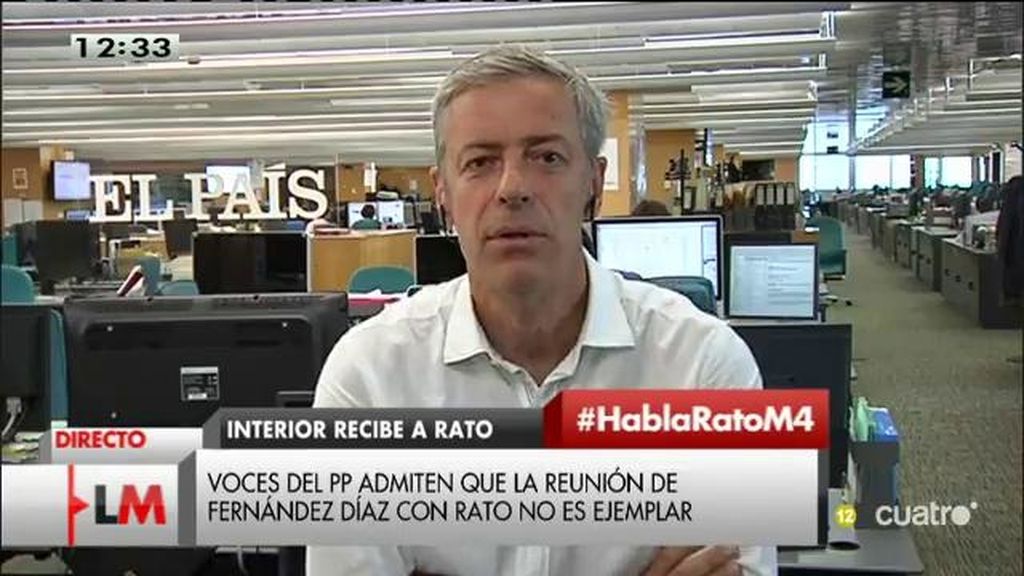 Íñigo de Barrón, periodista: “Rato dice que le ha contado su versión al Ministro”
