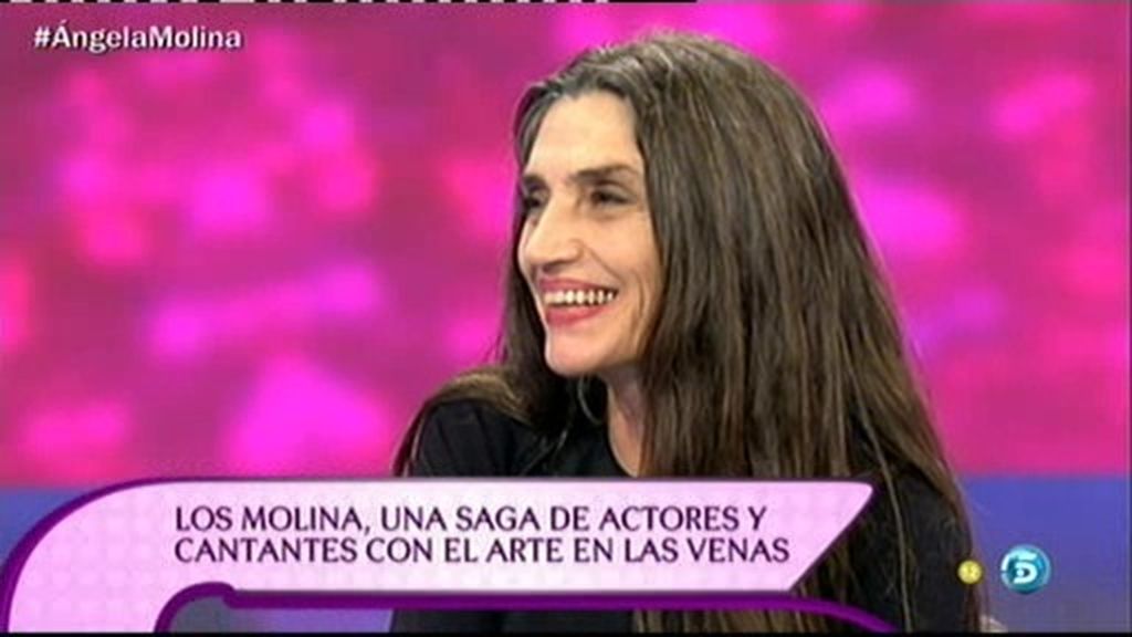 Ángela Molina: "Mi madre es la luz y la inteligencia de esta familia"