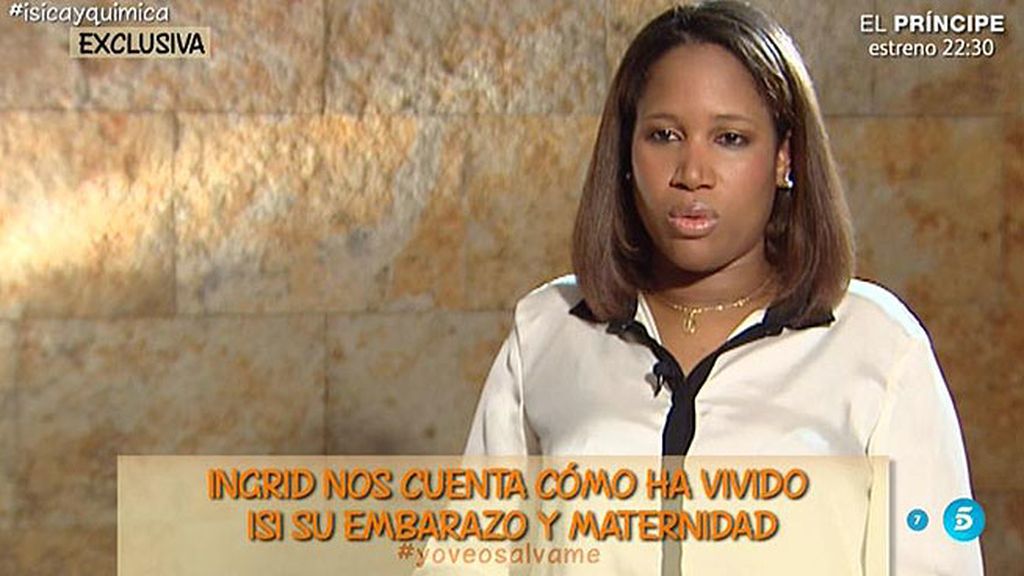 Ingrid: "Mi hijo es idéntico a Isi"