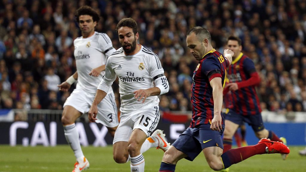Iniesta fue junto a Leo Messi uno de los pilares del Barcelona en el 'Clásico'