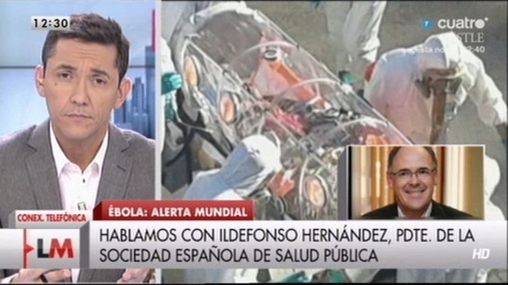 Ildefonso Hernández: "El riesgo para la población es prácticamente cero"