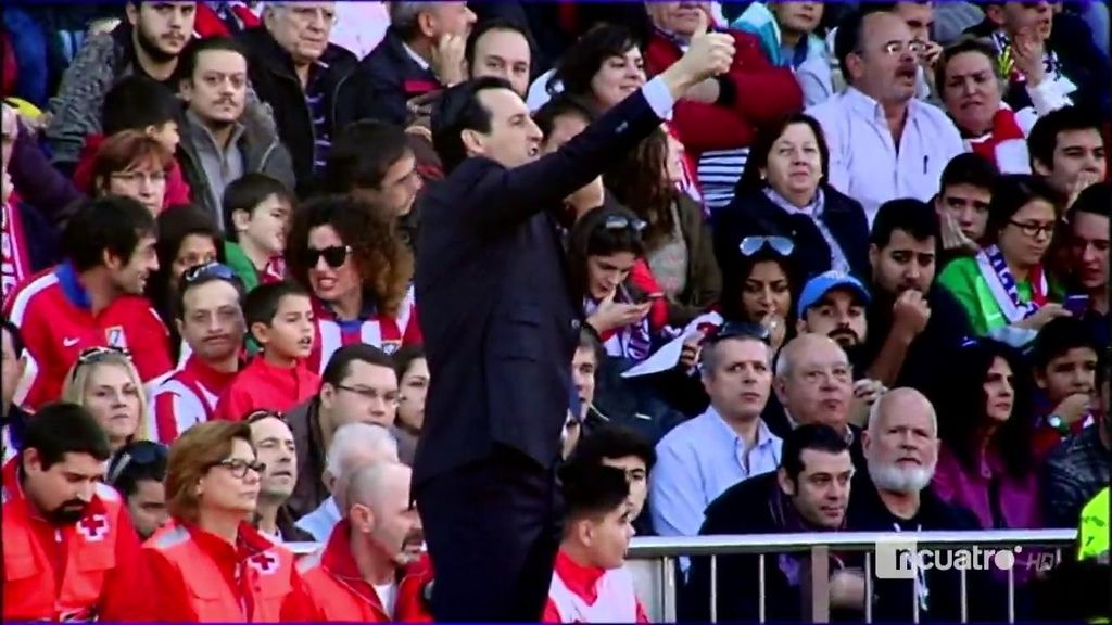 El plan de Emery funcionó: sacó un punto del Vicente Calderón
