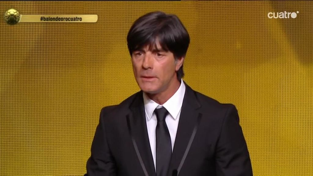 Löw, mejor entrenador: "Recibo este premio en representación de muchas personas"