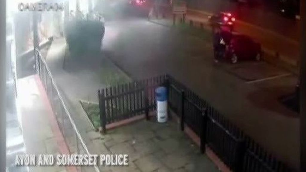 Impactantes imágenes del atropello de un conductor borracho en Reino Unido