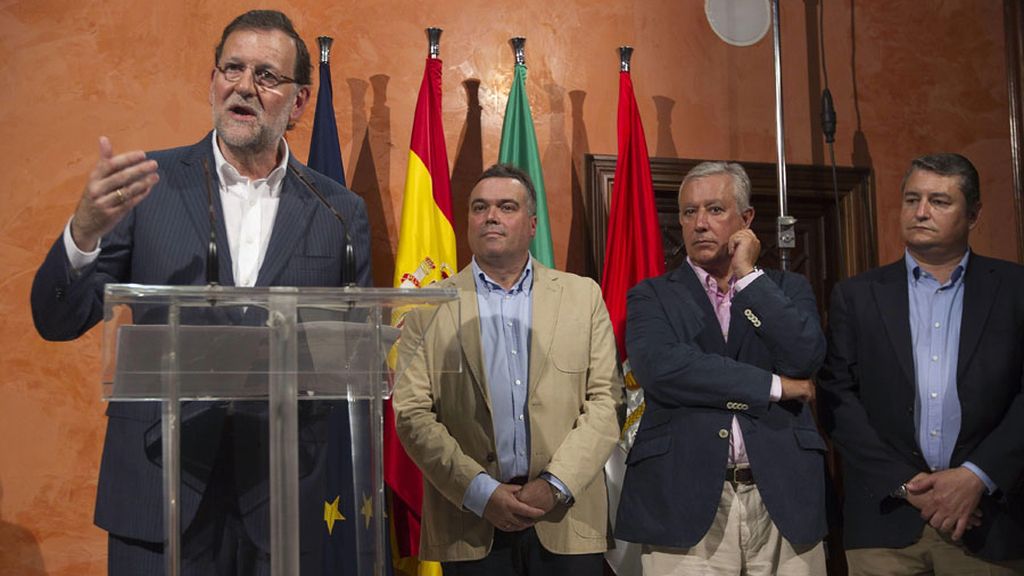 Rajoy llama a votar el 27S para poner fin "a la división" y la "discordia" creada por Mas