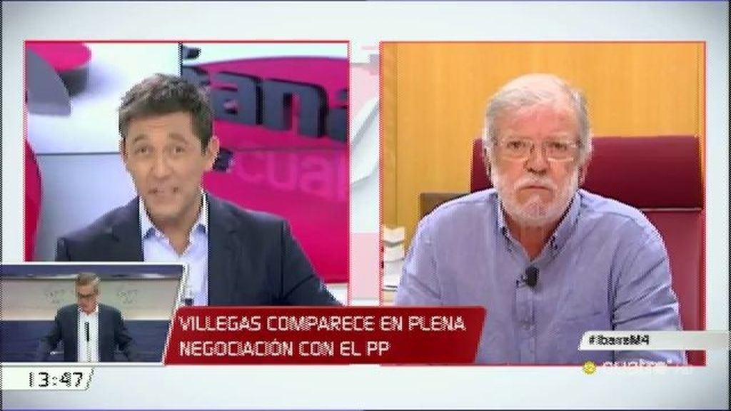 Rodríguez Ibarra: “El PSOE debe mantenerse firme en su ‘no a Rajoy y a Podemos”