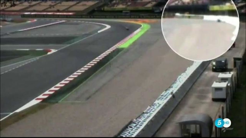 Así fue el accidente mortal de Luis Salom en el circuito de Montmeló de Cataluña