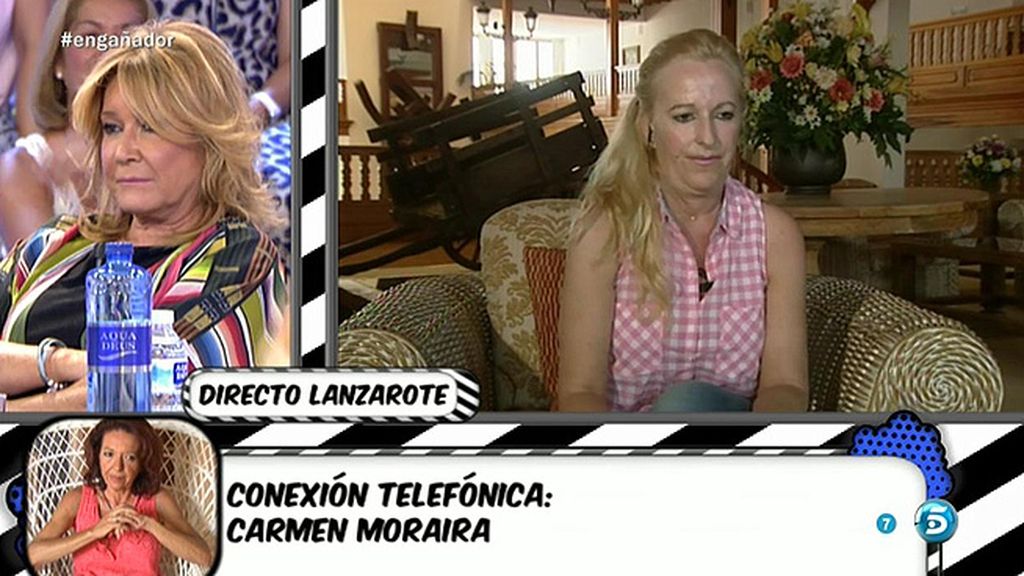 Carmen Moraira, a Marisa Rejano: “Te saco de la lista de las del balcón"