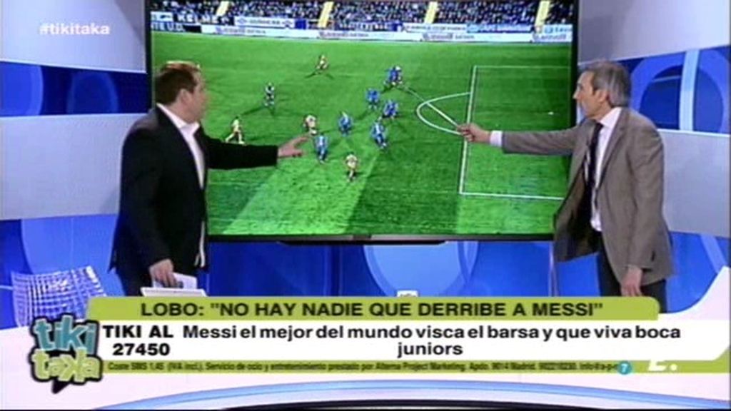 Carrasco: "No hay nadie que derribe a Messi"