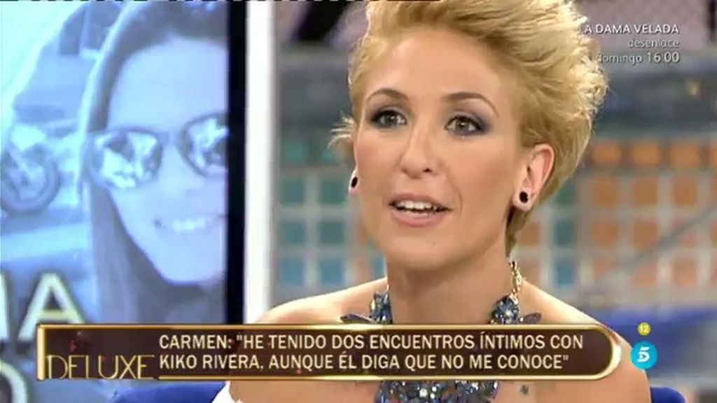 Carmen: "Kiko Rivera y yo no utilizamos precauciones, no sé si estaré embarazada"