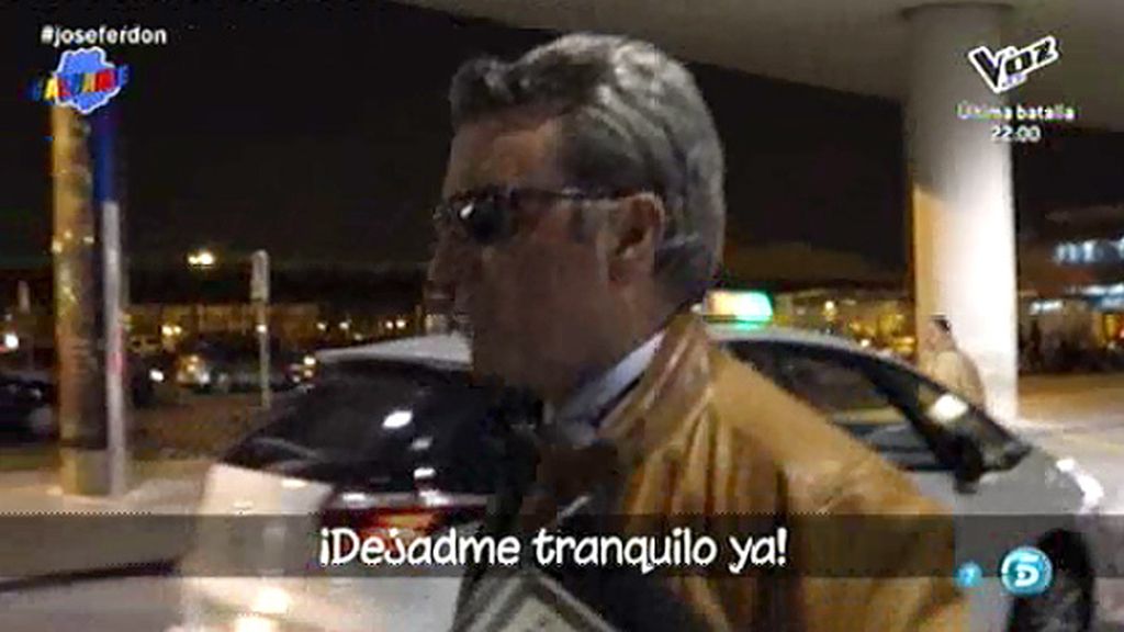Ortega Cano: "Dejadme tranquilo ya"