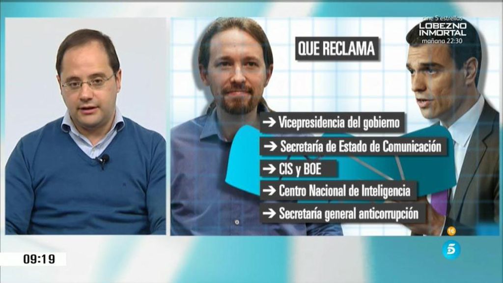 César Luena: "Los españoles estamos acostumbrados a las malas formas de Iglesias, casi siempre se pasa de frenada"