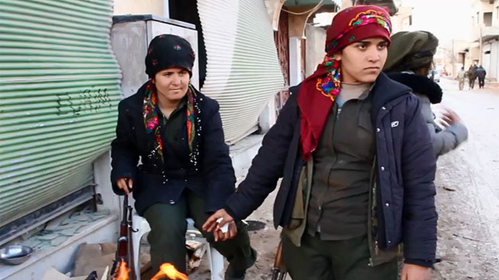 Así actúan las Brigadas de Protección Femenina en Siria