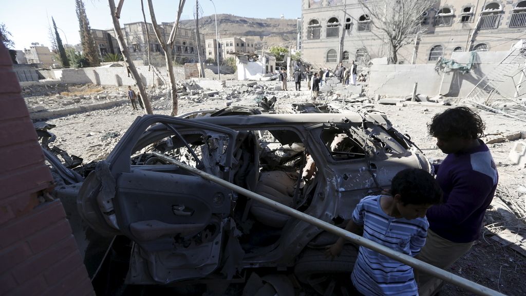 Los bombardeos de la coalición árabe en Yemen dejan al menos 40 muertos