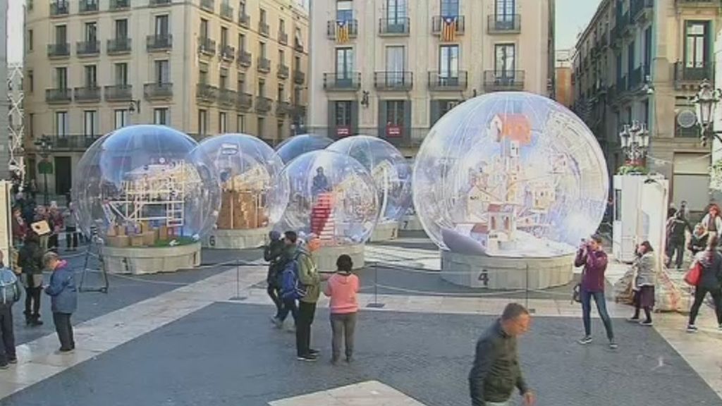 Polémica por el ‘innovador’ Belén del Ayuntamiento de Barcelona
