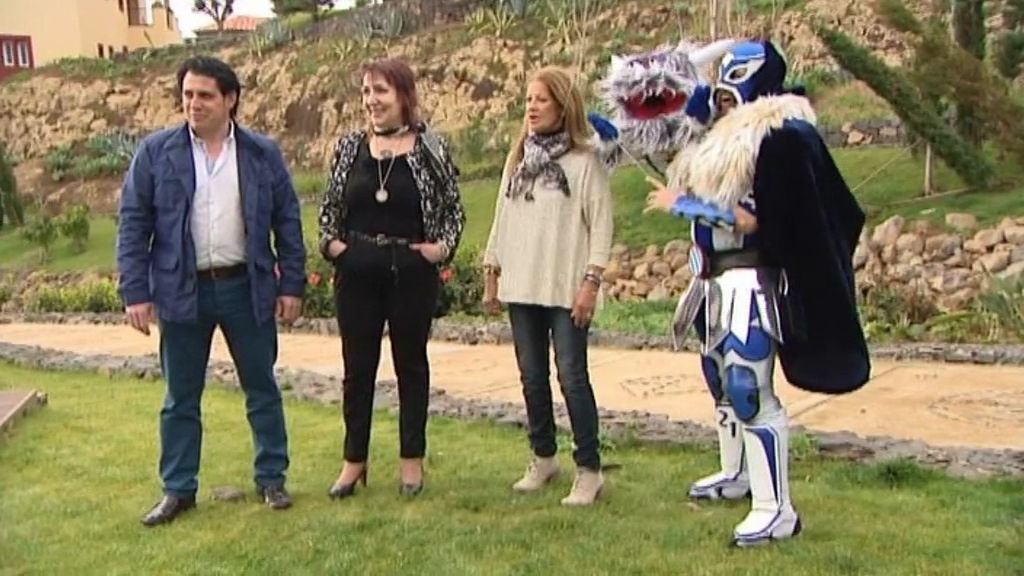 Familiares y amigos de Ángel, La Pepa, Cidoncha y Ángel visitan el principado