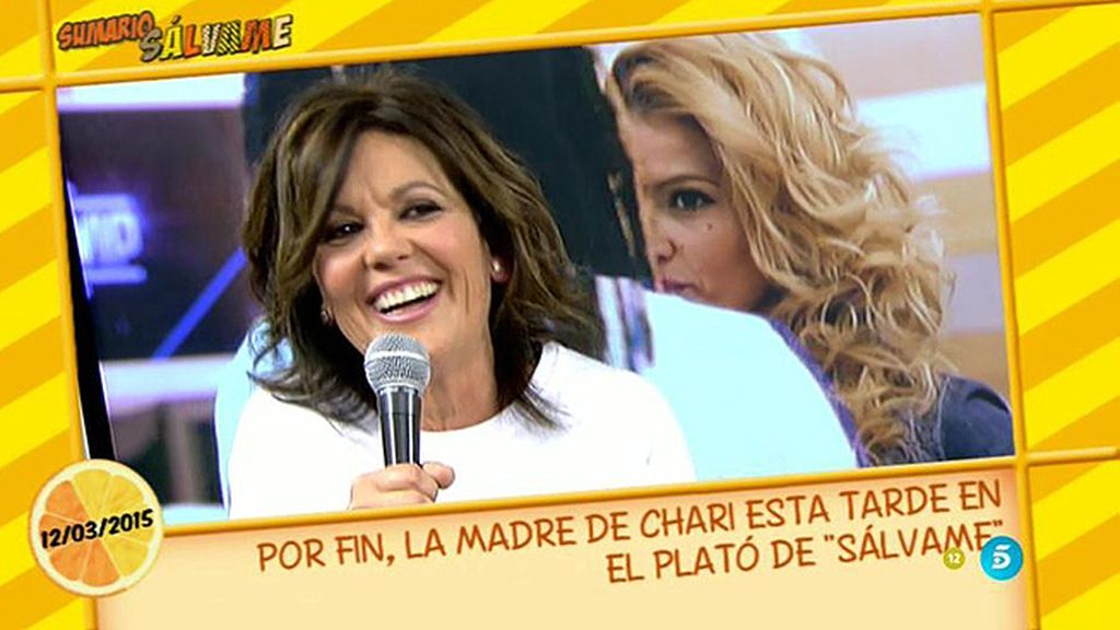 La madre de Chari responde al 'amigo' de su hija: "Es de poco caballero venir a contarlo"