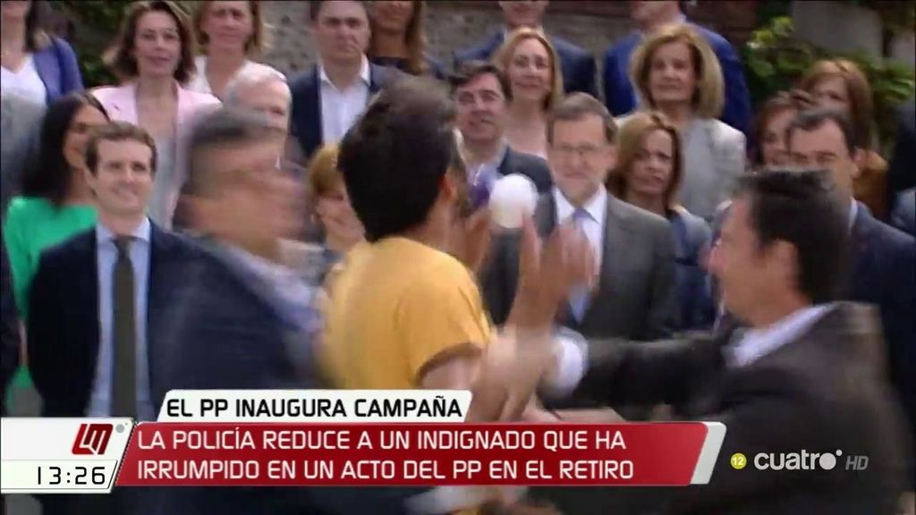 "Rajoy, sois la mafia del PP"