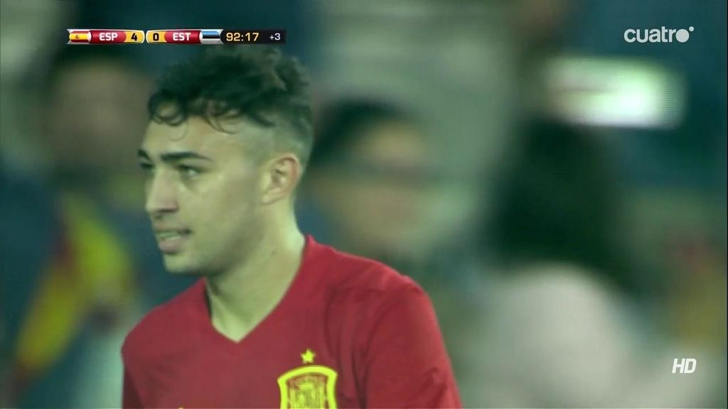 ¡Munir cerró el marcador haciendo el quinto! Buen ‘pase de la muerte’ de Gayá (5-0)