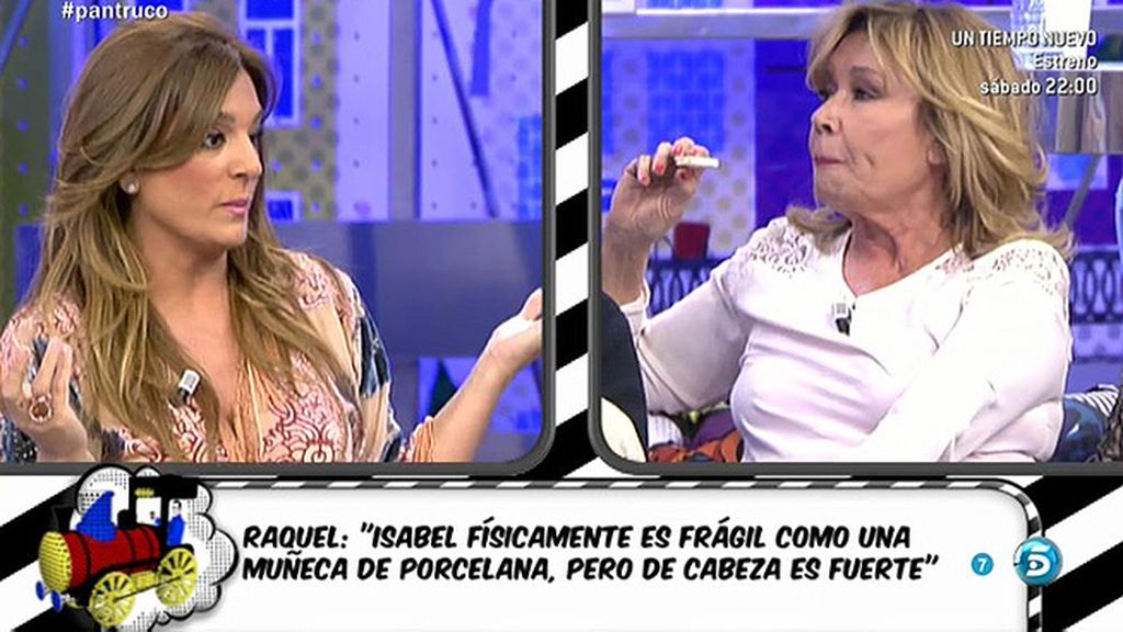 Raquel Bollo: "María informa y Mila odia"
