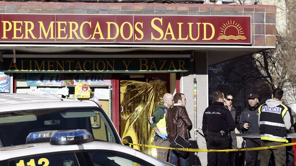 Un atracador mata a una mujer de un disparo en Madrid