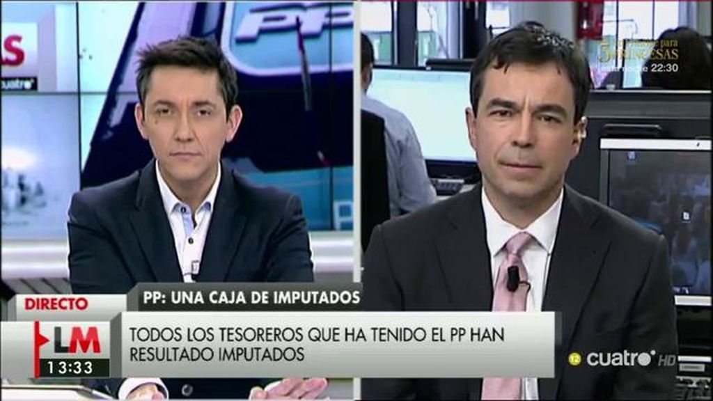 Andrés Herzog, sobre la imputación del PP: "El código penal contempla la suspensión temporal y la ilegalización"