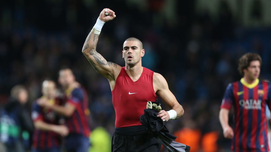 Víctor Valdés, a un paso de fichar por el Liverpool como jugador libre