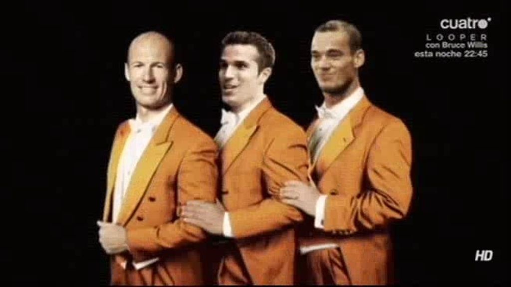 Robben, Sneijder y Van Persie, los tres tenores de la selección holandesa