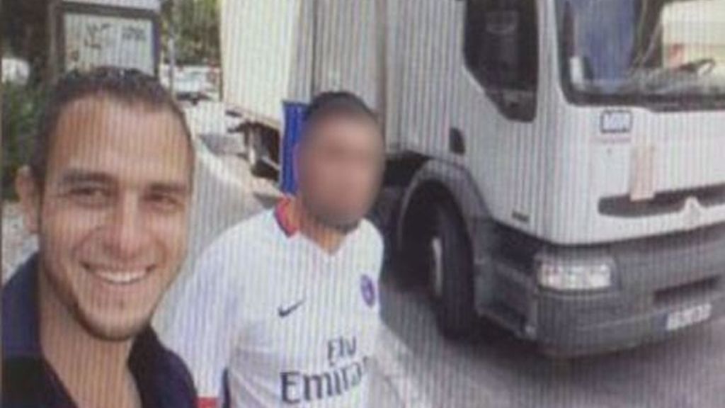Los selfies del terrorista de Niza antes del atentado