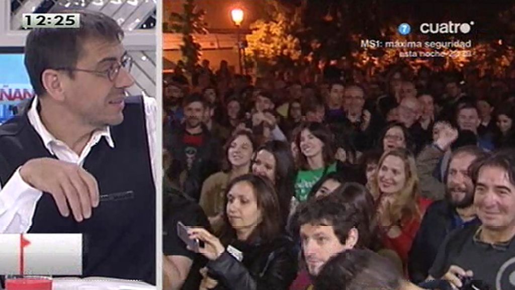 Juan Carlos Monedero: "Tienen miedo pero tienen que reconocer a qué tienen miedo"