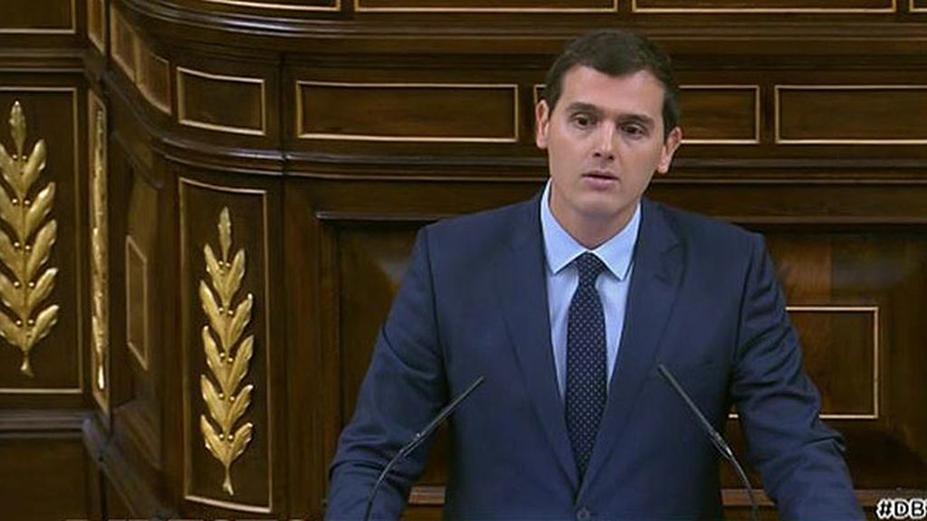 Albert Rivera, a Rajoy: "No puede encabezar esa nueva etapa porque desprecia que España tenga que ser reformada"