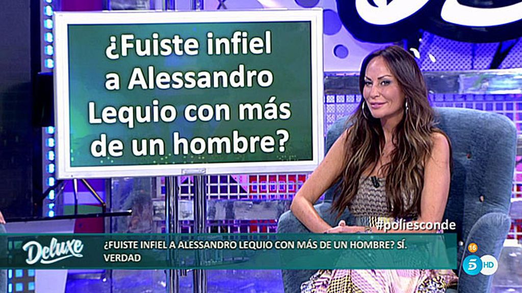 Sonia Moldes confiesa que fue infiel a Alessandro en numerosas ocasiones