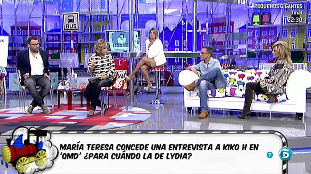María Teresa Campos le concede una entrevista a Kiko Hernández para 'QMD!'